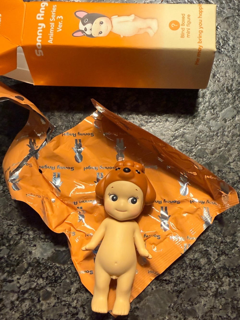 Authentic Sonny Angel Animal Series Ver.3 Toy Poodle Opened Box
